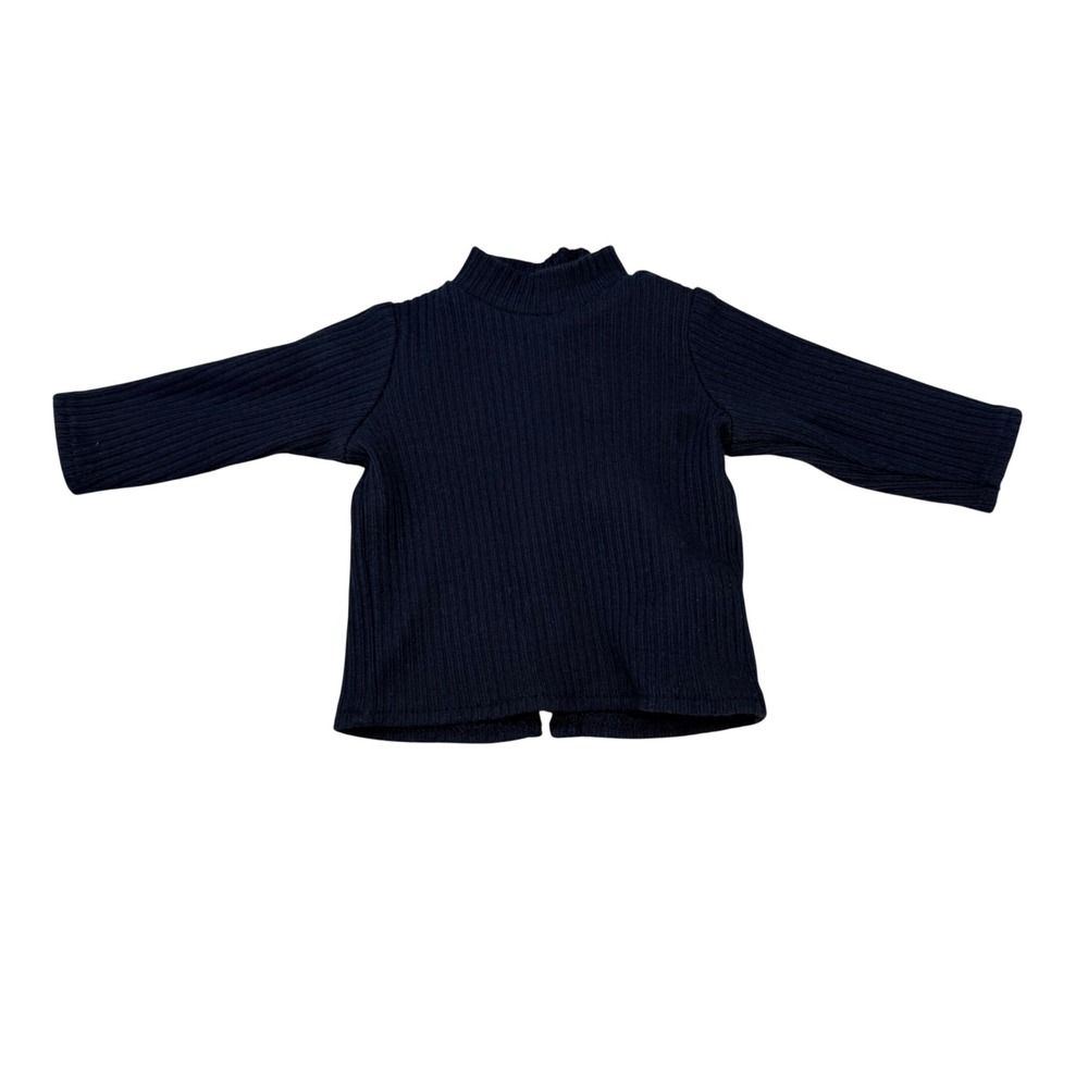 American Girl black Ribbed long sleeve shirt Pleasant Company red jumper outfit
